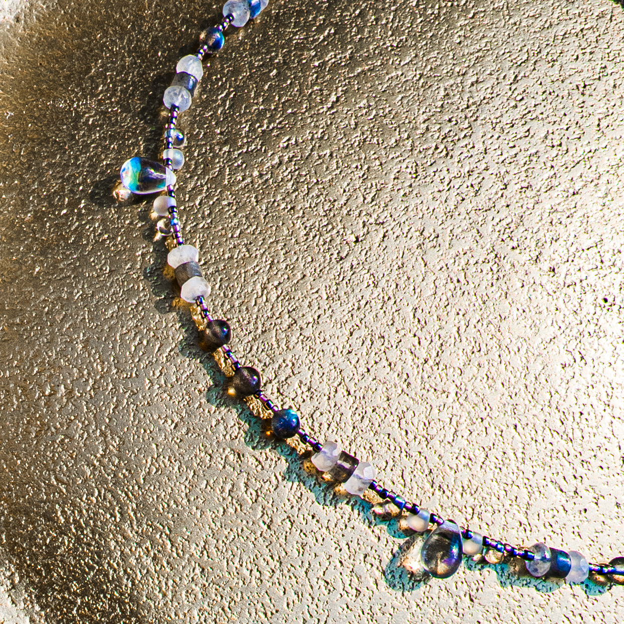 Moonstone Storm Choker
