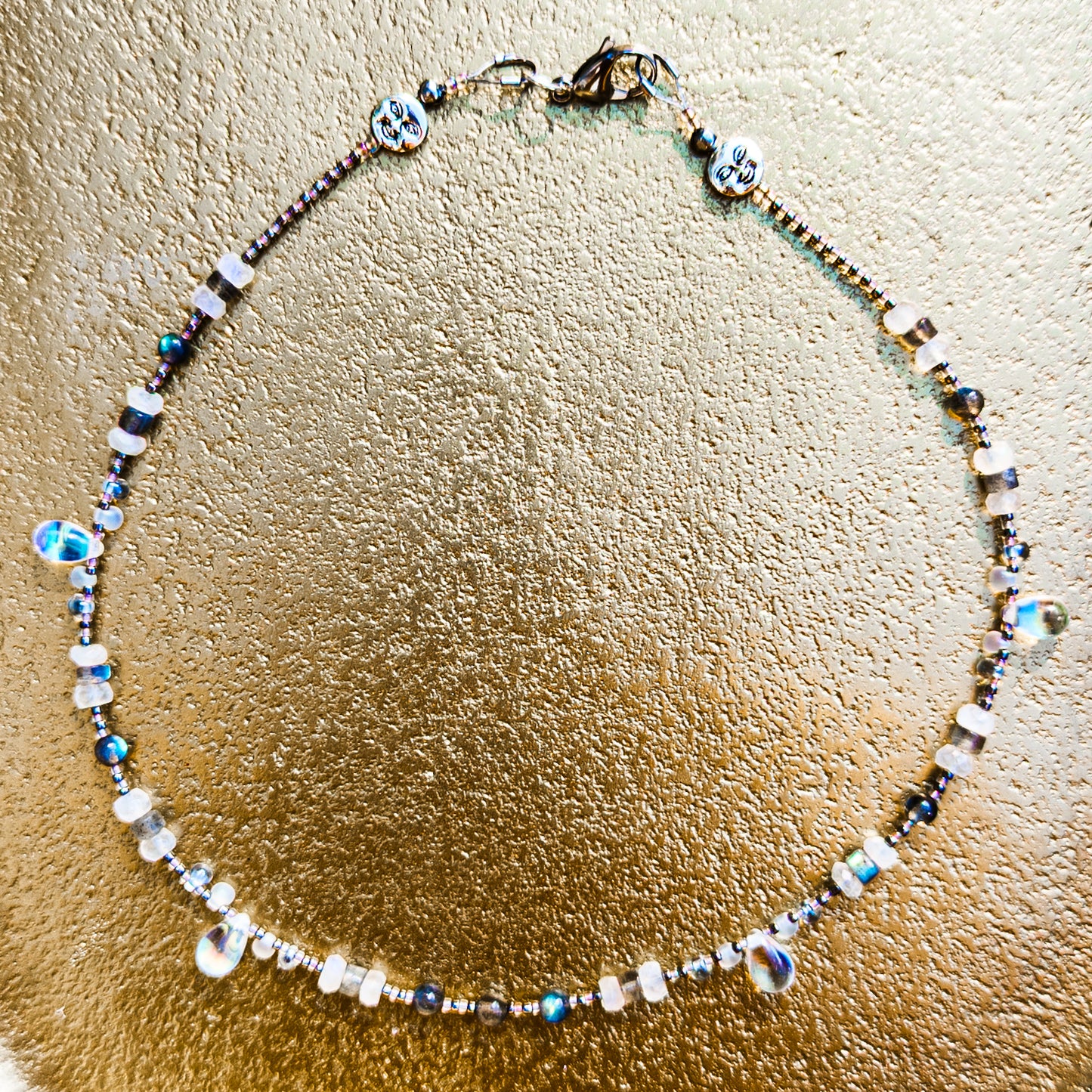 Moonstone Storm Choker
