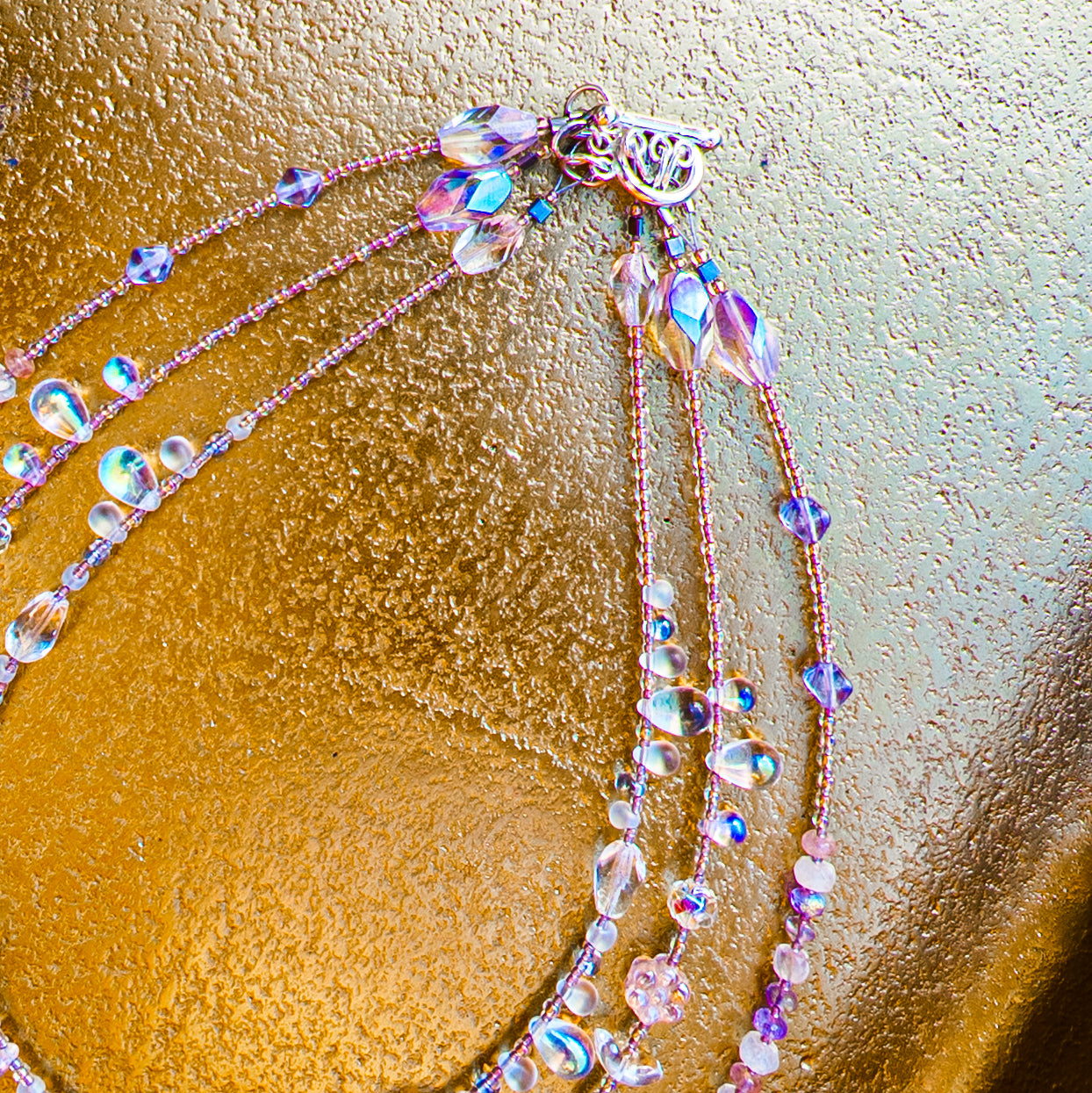 Triple Strand Crystalline Rain
