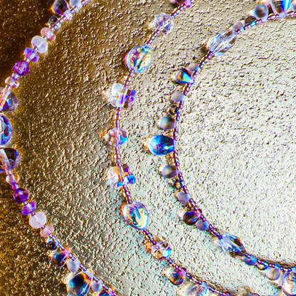 Triple Strand Crystalline Rain